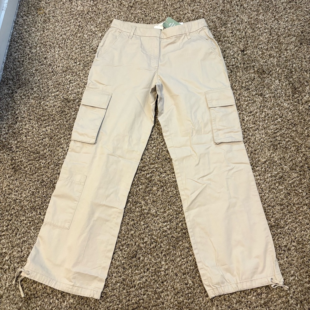Womens Tan Cargo Pants